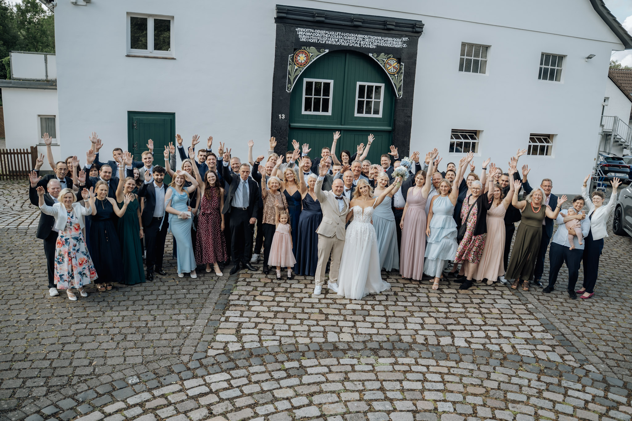 Gruppenfotos auf der Hochzeit richtig organisieren